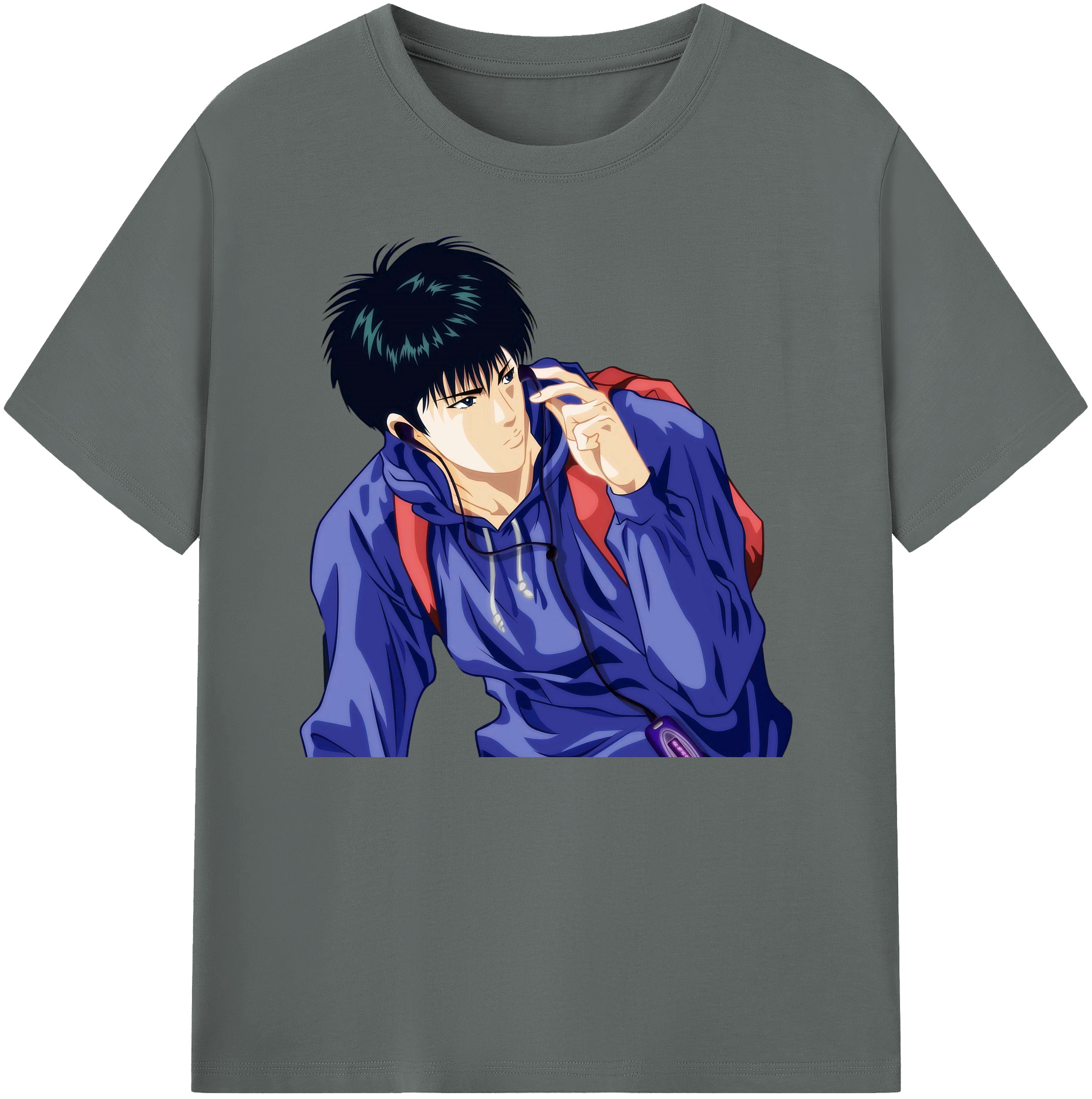 （画像用） SLAM DUNK／スラムダンク 綿100％ メンズ半袖Tシャツ｜肌触りやわらか＆通気性